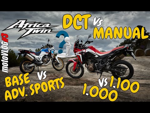 Honda Africa Twin DCT vs Manual | Adventure Sports vs Base | 1000 vs 1100 (2020) – motoVLOG#3