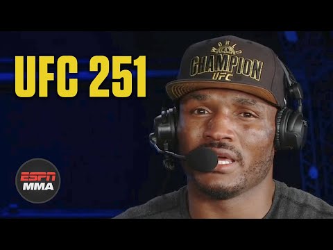 Kamaru Usman reacts to win vs. Jorge Masvidal | UFC 251 Post Show | ESPN MMA