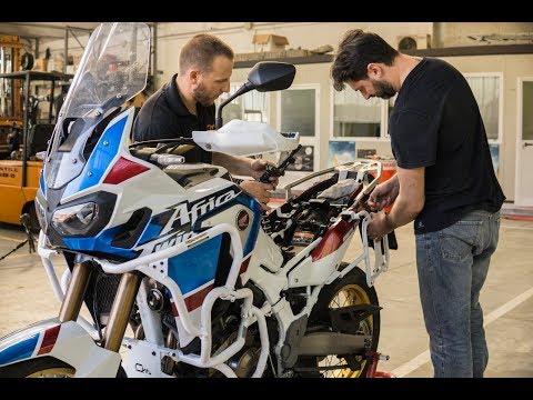 Preparing an Africa Twin Adventure Sports for South America featuring Outback Motortek