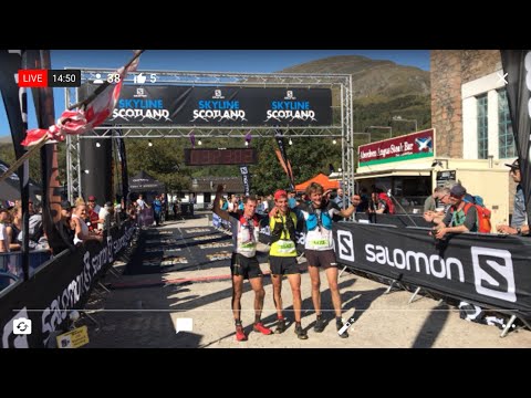 Ring of Steall Skyrace finish 2019 (sponsored by Ellis Brigham Mountain Sports)