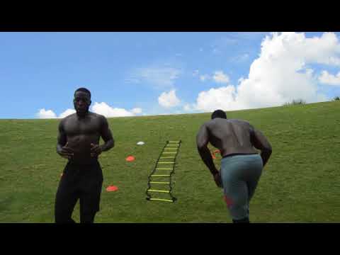 Speed and Agility Uphill Training Circuit by Tony Thomas Sports