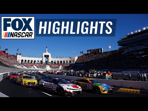 2022 Busch Clash at The L.A. Coliseum | NASCAR ON FOX HIGHLIGHTS