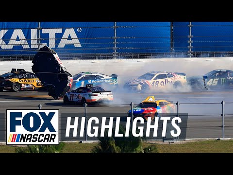 Every wreck from the Daytona 500 | NASCAR ON FOX HIGHLIGHTS