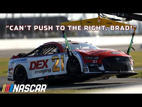 "He (Brad Keselowski) Sucks!" – Denny Hamlin : NASCAR RACE HUB'S Radioactive from The Daytona 500